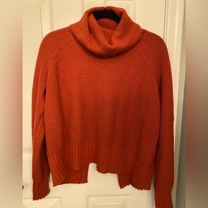 Madewell Split Back Cowl Neck Sweater Size S